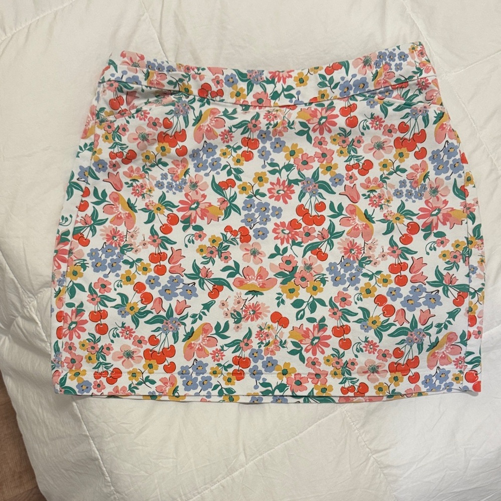 Floral Print Women's Skort